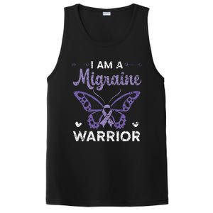 I Am A Migraine Warrior Headache Migraine Awareness PosiCharge Competitor Tank