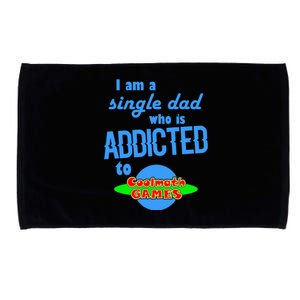 I Am A Single Dad Who Is Addicted To Cool Math Games Microfiber Hand Towel