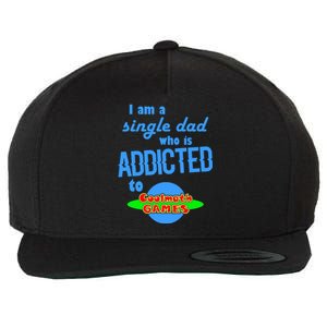 I Am A Single Dad Who Is Addicted To Cool Math Games Wool Snapback Cap