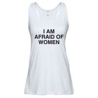 I Am Afraid Of Women Joke Ladies Essential Flowy Tank