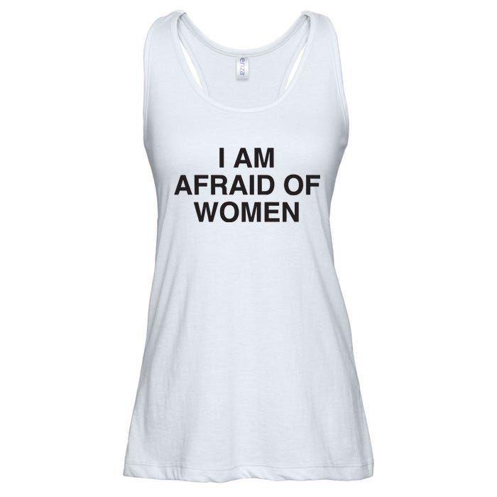 I Am Afraid Of Women Joke Ladies Essential Flowy Tank