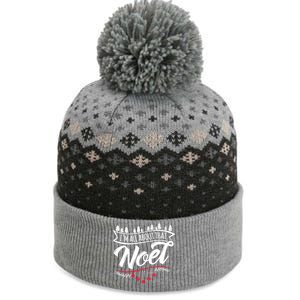 I Am All About That Noel Cute Xmas Gift The Baniff Cuffed Pom Beanie