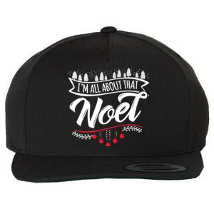 I Am All About That Noel Cute Xmas Gift Wool Snapback Cap