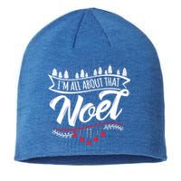 I Am All About That Noel Cute Xmas Gift Sustainable Beanie