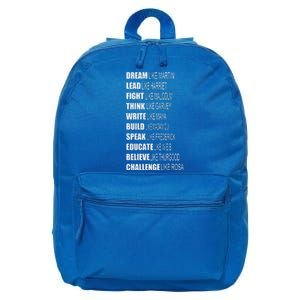 Inspirational African American Proud Black History Month 16 in Basic Backpack