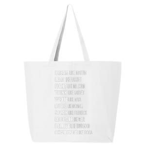 Inspirational African American Proud Black History Month 25L Jumbo Tote