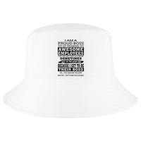 I Am A Proud Boss Of Freaking Awesome Employees Cool Comfort Performance Bucket Hat