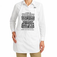 I Am A Proud Boss Of Freaking Awesome Employees Apron