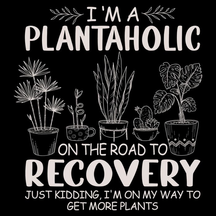 I Am A Plantaholic On The Road To Recovery Funny Plant Lover Sustainable Bucket Hat