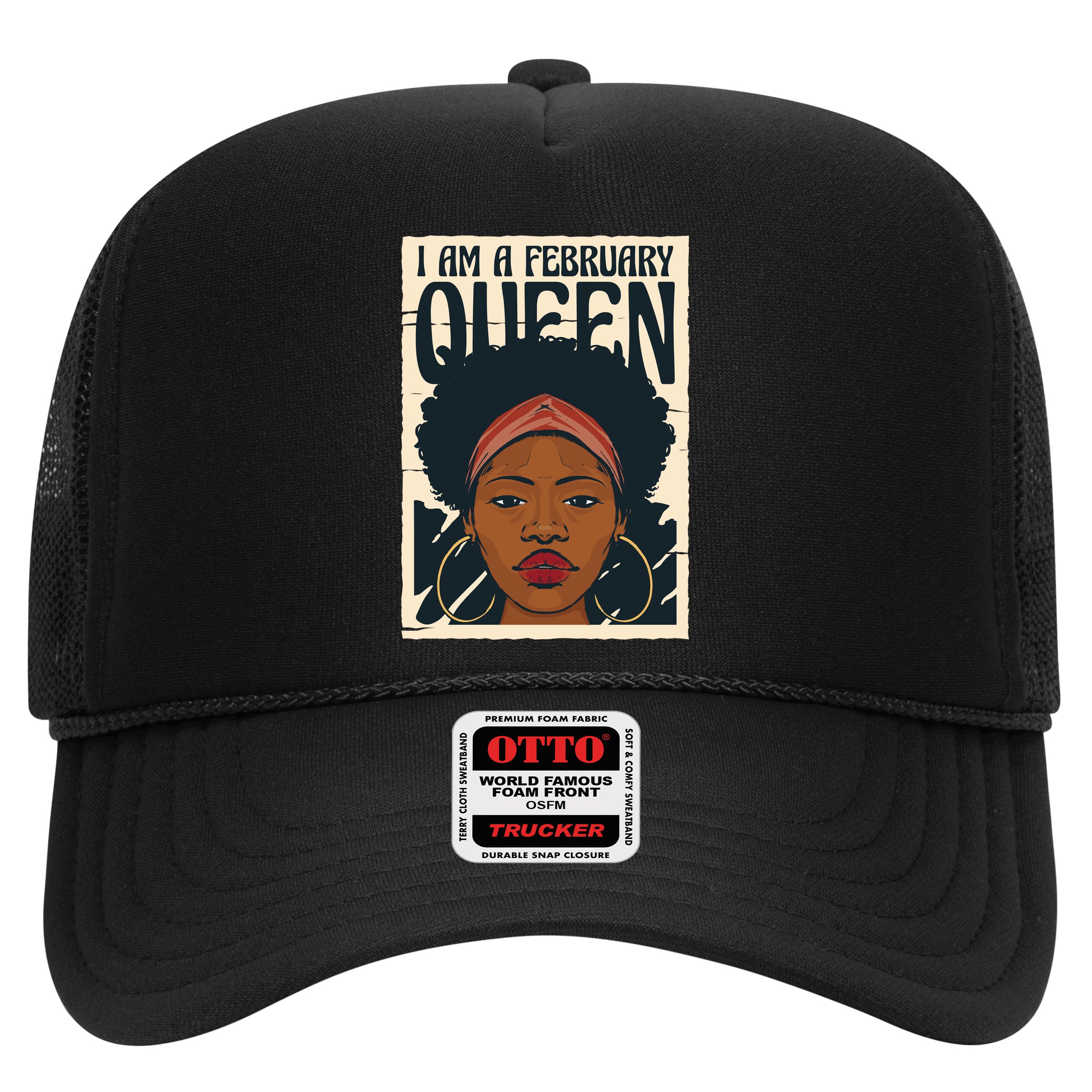 I Am A February Queen Gift For Her Hat