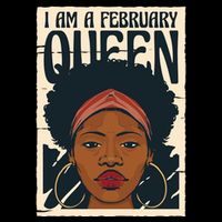 I Am A February Queen Gift For Her Zip Tote Bag