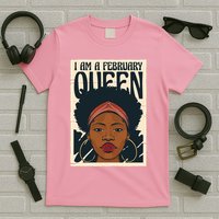 I Am A February Queen Gift For Her T-Shirt