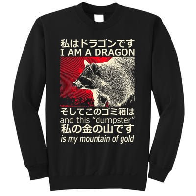 I Am A Dragon And This Dumpster Is My Mountain Sweatshirt