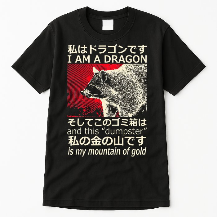 I Am A Dragon And This Dumpster Is My Mountain Tall T-Shirt