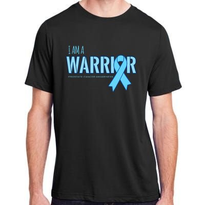 I Am A Warrior Prostate Cancer Awareness Adult ChromaSoft Performance T-Shirt