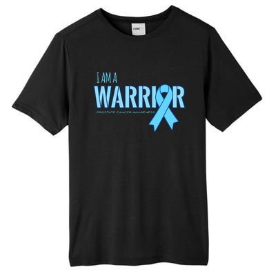 I Am A Warrior Prostate Cancer Awareness Tall Fusion ChromaSoft Performance T-Shirt