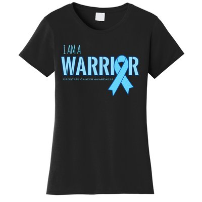 I Am A Warrior Prostate Cancer Awareness Women's T-Shirt