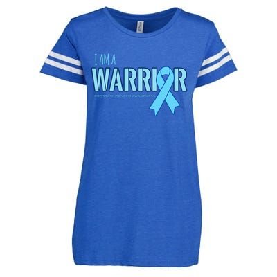 I Am A Warrior Prostate Cancer Awareness Enza Ladies Jersey Football T-Shirt