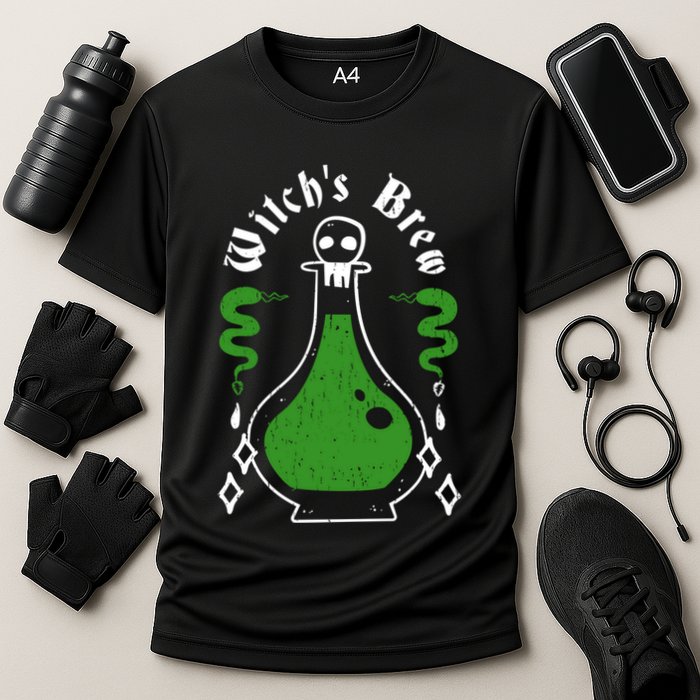 I Am A Witch Pagan Witch Wicca Wiccan Witches Brew Cool Gift Cooling Performance Crew T-Shirt