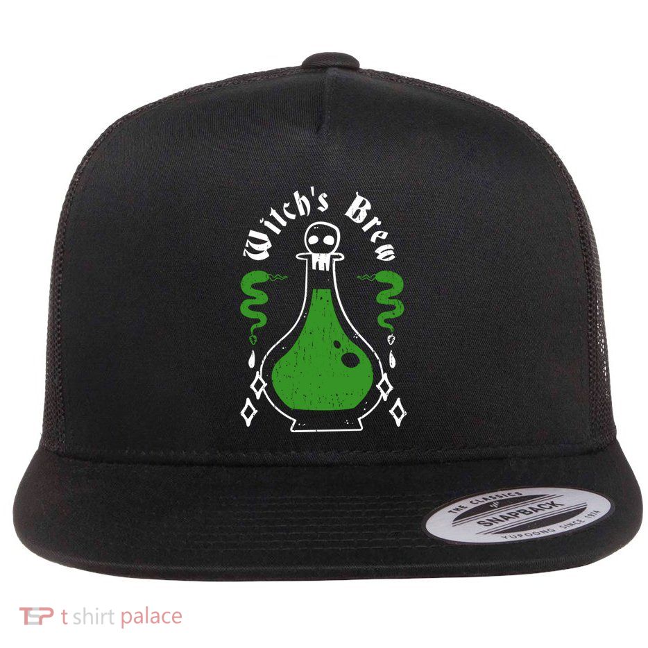 I Am A Witch Pagan Witch Wicca Wiccan Witches Brew Cool Gift Flatbill Hat