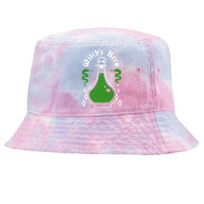 I Am A Witch Pagan Witch Wicca Wiccan Witches Brew Cool Gift Tie-Dyed Bucket Hat