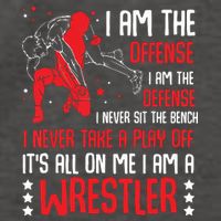 I Am A Wrestler Wrestling Wrestler Fight Coach Sports Vector Backpack