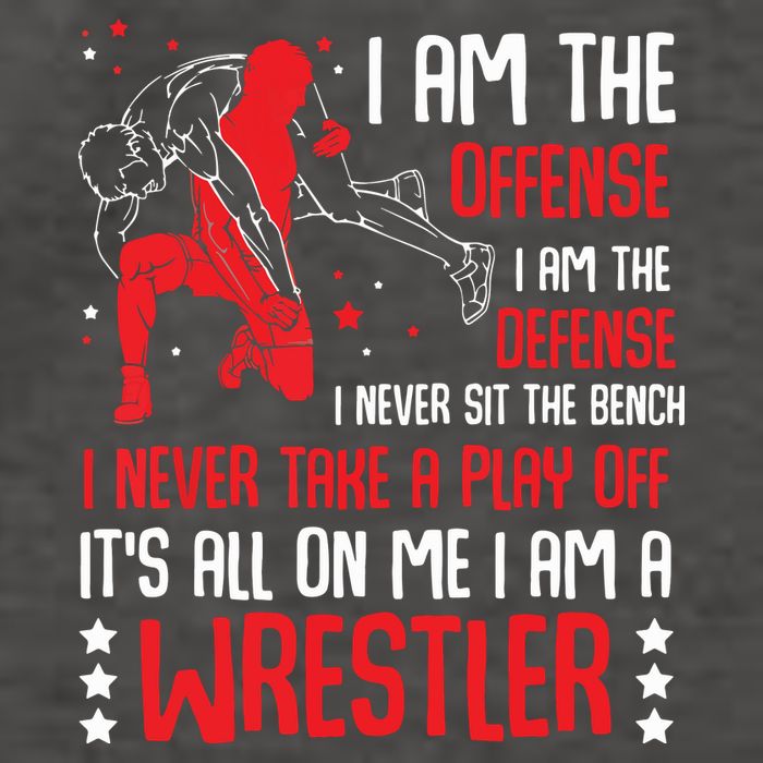 I Am A Wrestler Wrestling Wrestler Fight Coach Sports Vector Backpack