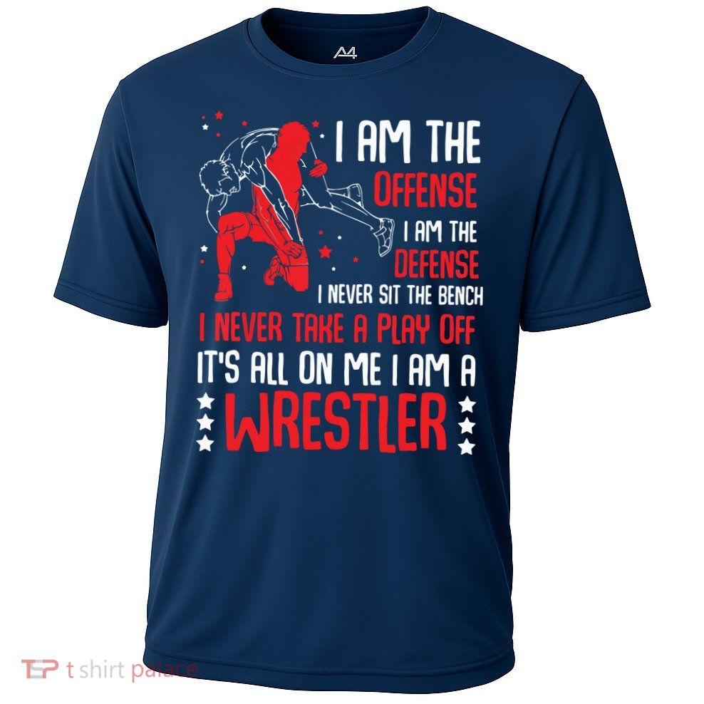 I Am A Wrestler Wrestling Wrestler Fight Coach Sports Performance Shirt