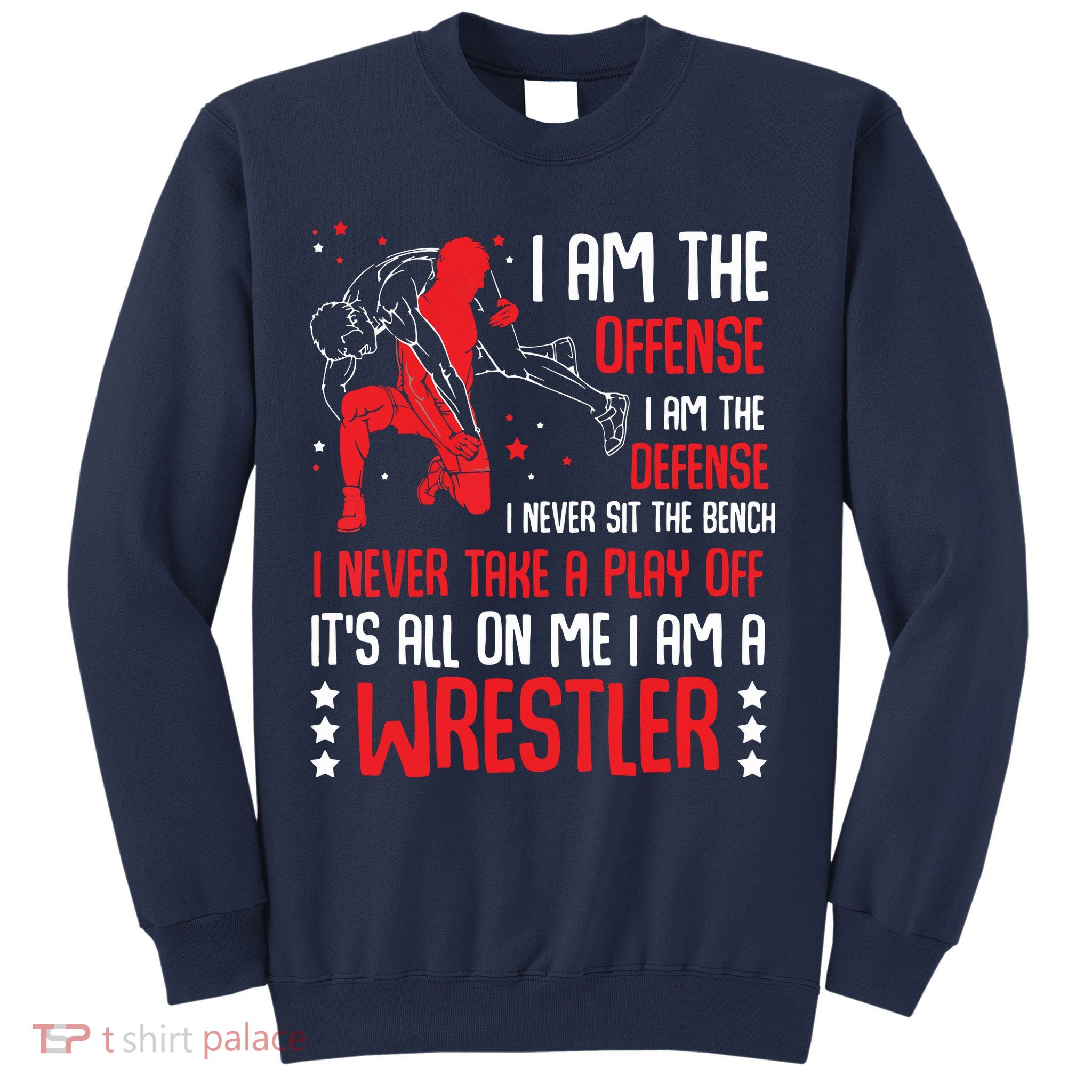 I Am A Wrestler Wrestling Wrestler Fight Coach Sports Sweatshirt