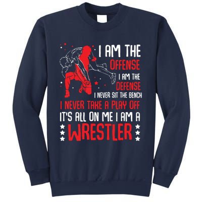 I Am A Wrestler Wrestling Wrestler Fight Coach Sports Sweatshirt