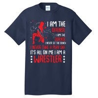 I Am A Wrestler Wrestling Wrestler Fight Coach Sports Tall T-Shirt