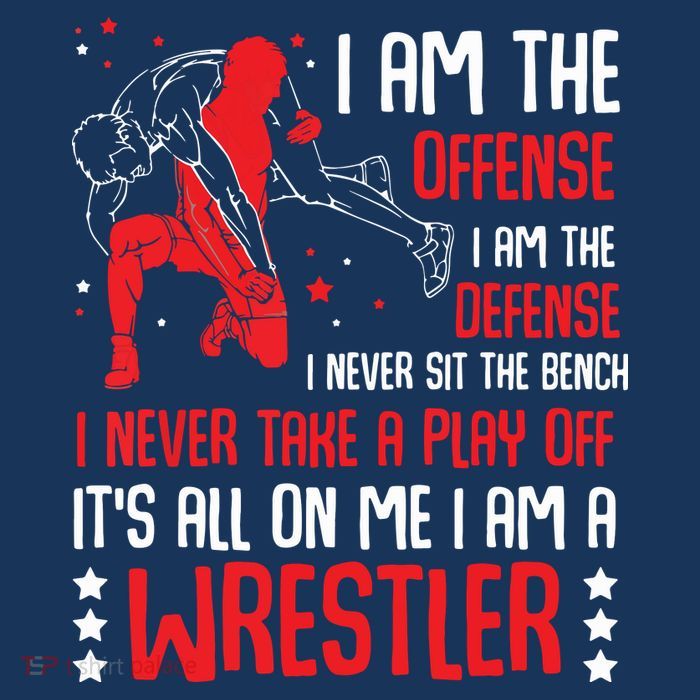 I Am A Wrestler Wrestling Wrestler Fight Coach Sports Tank Top
