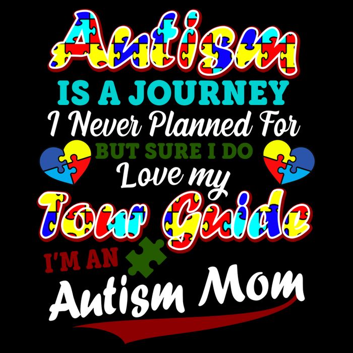 I'm An Autism Mom Tour Guide Quote 16 in Basic Backpack