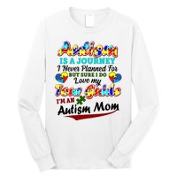 I'm An Autism Mom Tour Guide Quote Long Sleeve Shirt