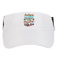 I'm An Autism Mom Tour Guide Quote Adult Drive Performance Visor