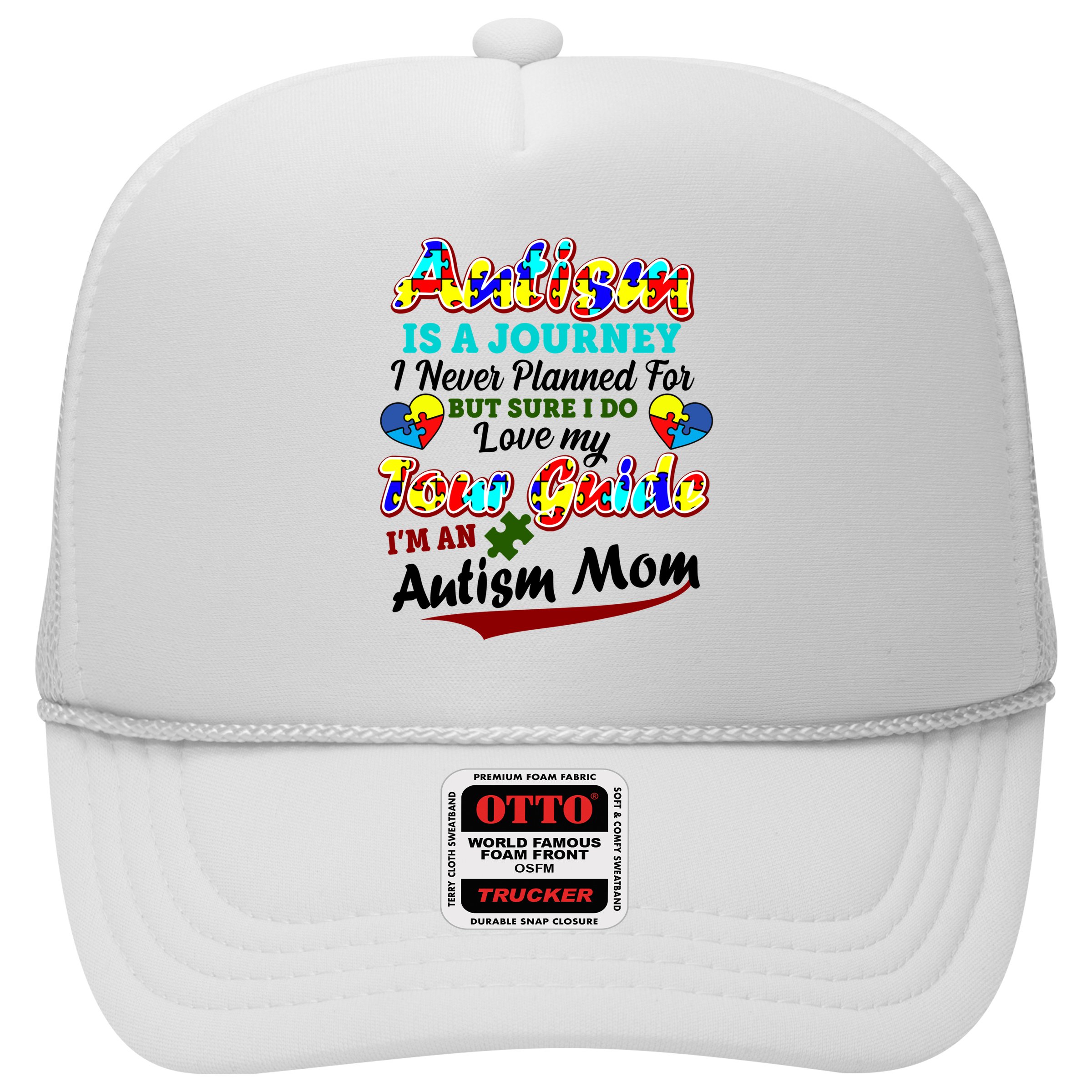I'm An Autism Mom Tour Guide Quote Hat