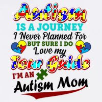 I'm An Autism Mom Tour Guide Quote Tank Top