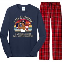 I Am A Veteran Veteran's Mother And Daughter Long Sleeve Pajama Set