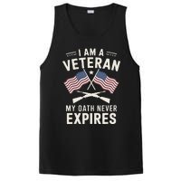 I Am A Veteran My Oath Never Expires Veteran Day Dad Grandpa PosiCharge Competitor Tank