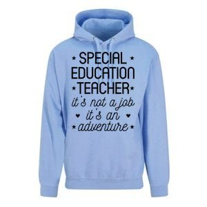 It's An Adventure Special Education Teacher Gift Unisex Surf Hoodie