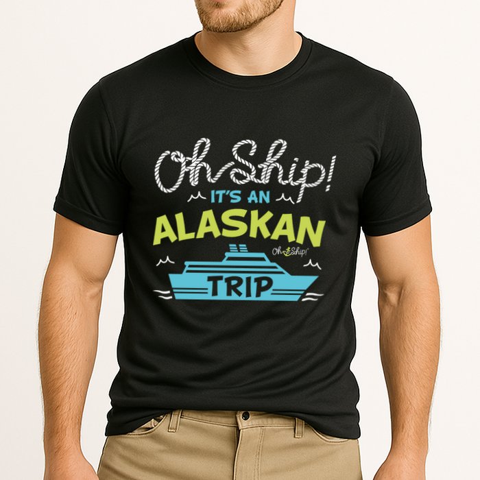ItS An Alaskan Trip Alaska Cruise Cooling Performance Crew T-Shirt