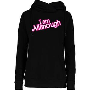 I Am Allanough Womens Funnel Neck Pullover Hood