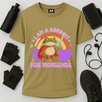 I Am A Conduit For Nonsense Funny Frog Knight Gift Performance Shirt