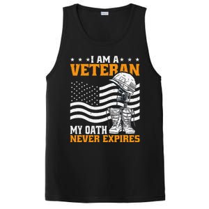 I Am A Veteran My Oath Never Expires PosiCharge Competitor Tank