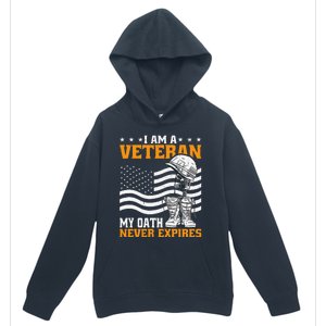 I Am A Veteran My Oath Never Expires Urban Pullover Hoodie