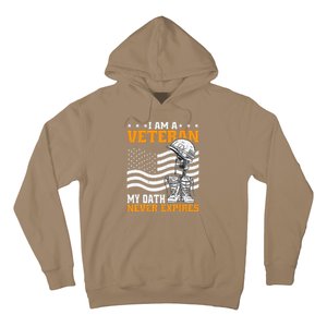 I Am A Veteran My Oath Never Expires Hoodie