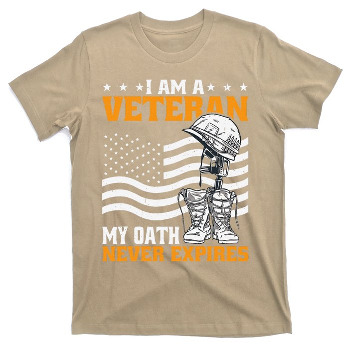 I Am A Veteran My Oath Never Expires T-Shirt