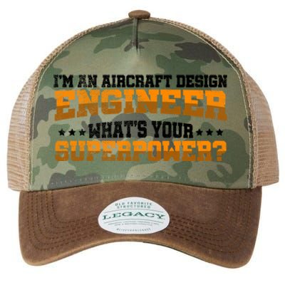 Im An Aircraft Design Engineer Whats Your Superpower Gift Legacy Tie Dye Trucker Hat