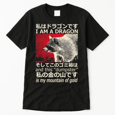 I Am A Dragon And This Dumpster Is My Mountain Of Gold Tall T-Shirt