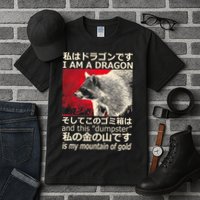 I Am A Dragon And This Dumpster Is My Mountain Of Gold Tall T-Shirt